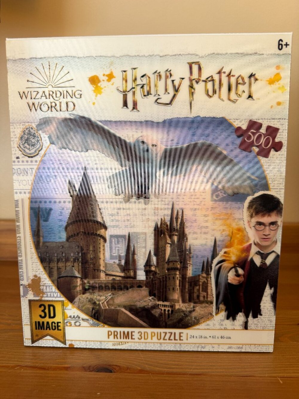 New Harry Potter Wizarding World Prime 3D Puzzle 500 Pieces